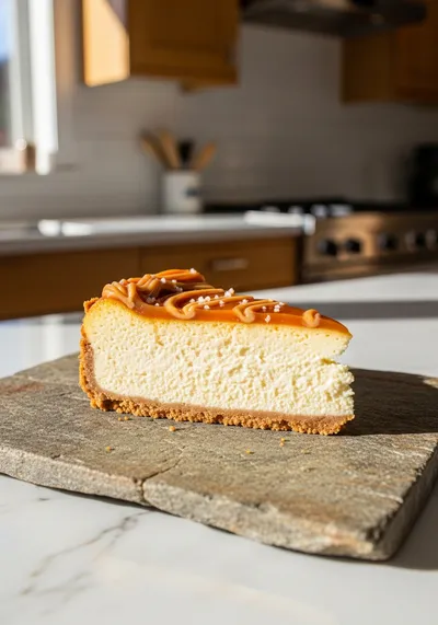 Biscoff Salted Caramel Cheesecake