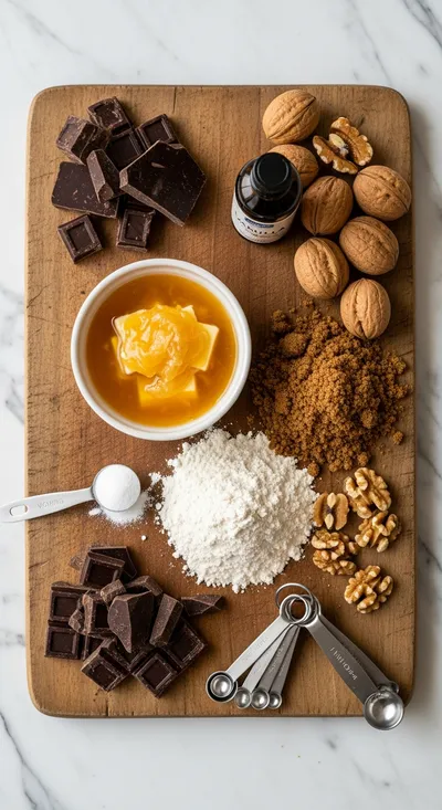 Brown Butter Brookies - cooking process