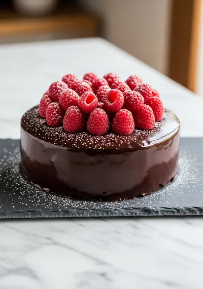 Chocolate Raspberry Cake