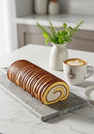 Coffee Swiss Roll Recipe