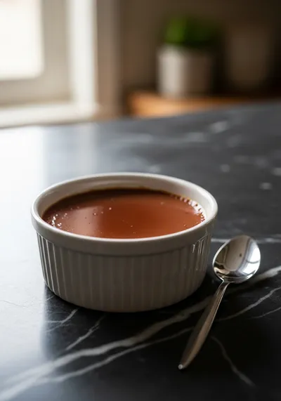 French Chocolate Flan