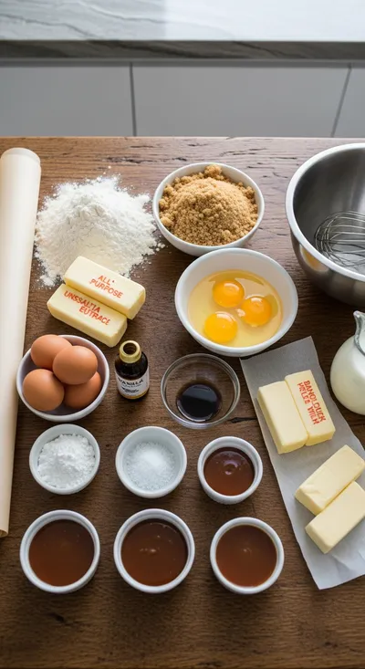 Salted Caramel Cake Recipe - cooking process