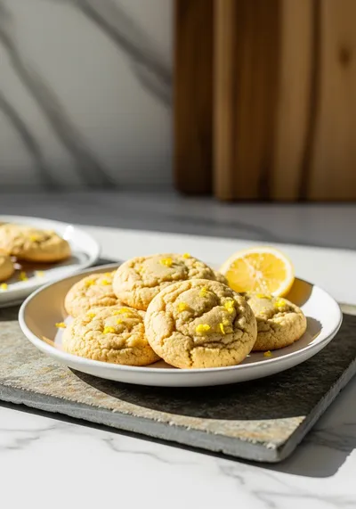 Soft Chewy Lemon Cookies