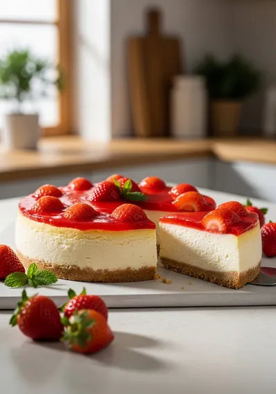 Strawberry Cheesecake Recipe